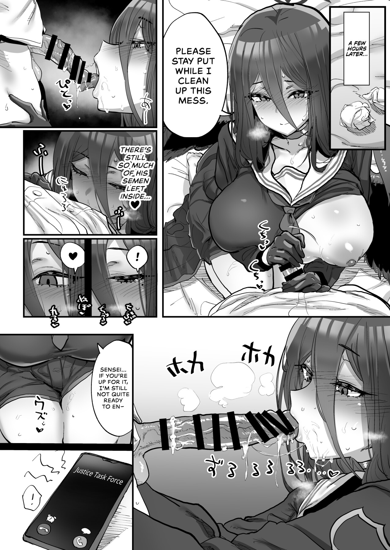 Hentai Manga Comic-Using A Smartphone App To Hypnotize Sensei-Read-17